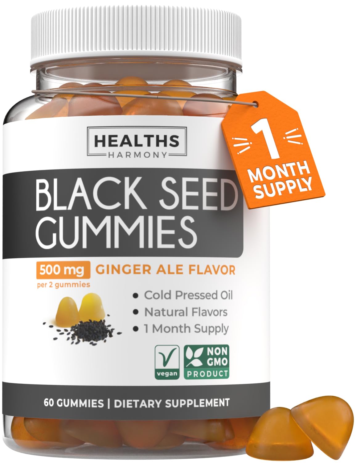 Healths Harmony Black Seed Oil Gummies