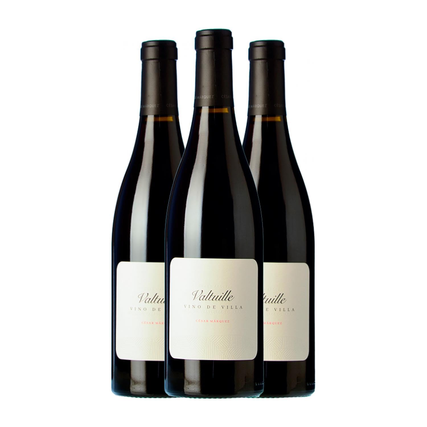 César Márquez Valtuille Mencía Bierzo 75 cl Vino tinto (Caja de 3 Botellas de 75 cl)