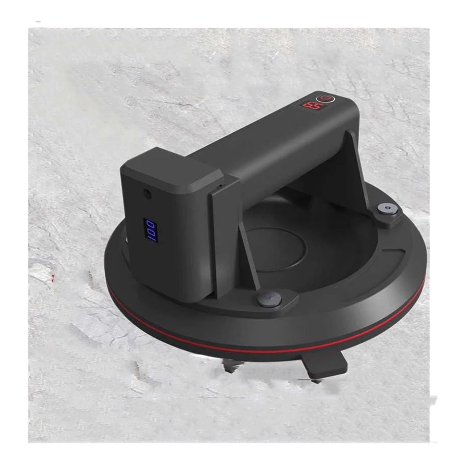 Zklgs Nero Glass Suction Lifter, 8 Inch New Electric Suction Cup Sucker For Tile Granite Glass Professional Vacuum Strong(Nero)