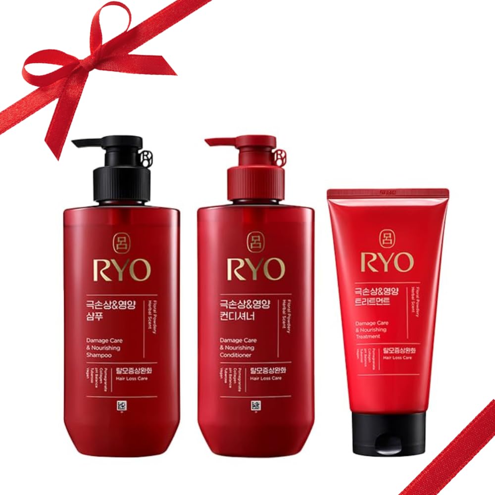 Amazon.com : RYO Hair Damage Care & Nourishing Shampoo Set with