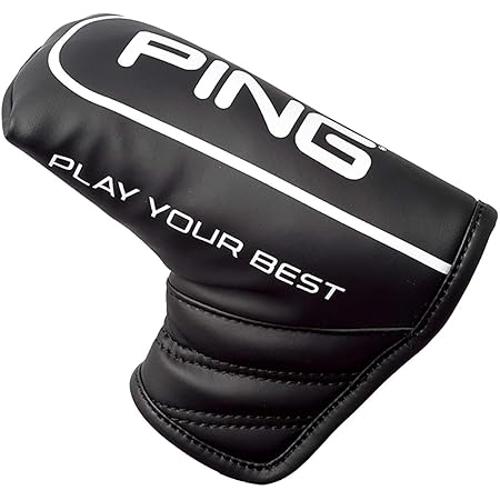 Amazon Co Jp ピン Ping ヘッドカバー パターカバー ブラック スポーツ アウトドア