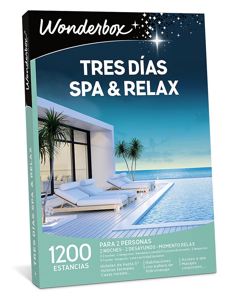 WONDERBOX Idea de Regalo Navidad Tres Días SPA Relax