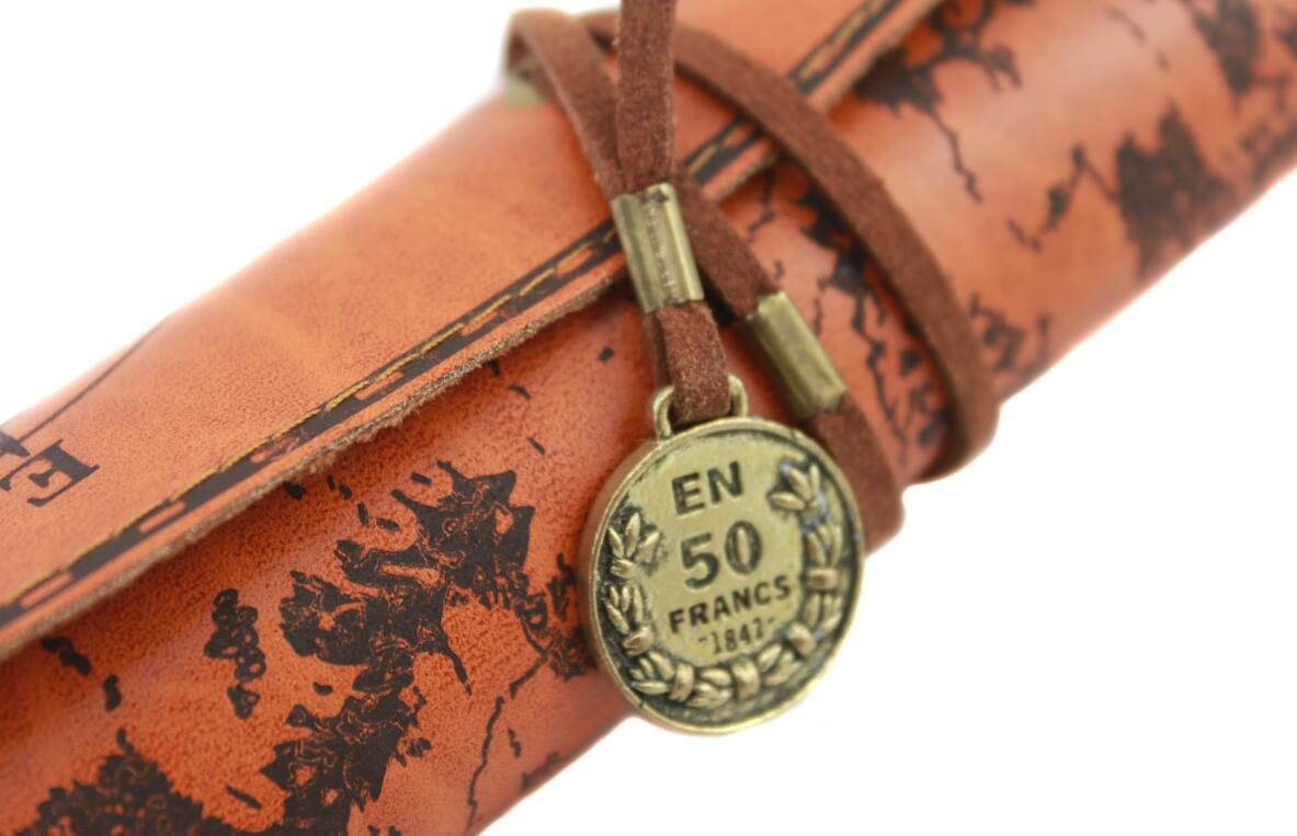 ース ロールペンケース 巻き 巻物風 アンティーク風 ロール ペンケース ロールペンケース 巻き 巻物風 アンティーク風