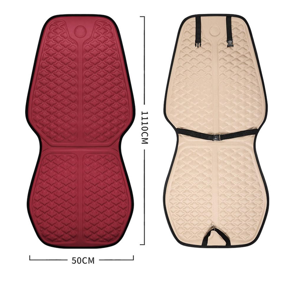 Coussin Voiture Siege pour Mazda MX-5 MX5 RF ND NC NB NA 1989-2023, Protection De L'Assise SièGe Avant Housse Antidérapante Rembourrée Interior Accessoires,Beige