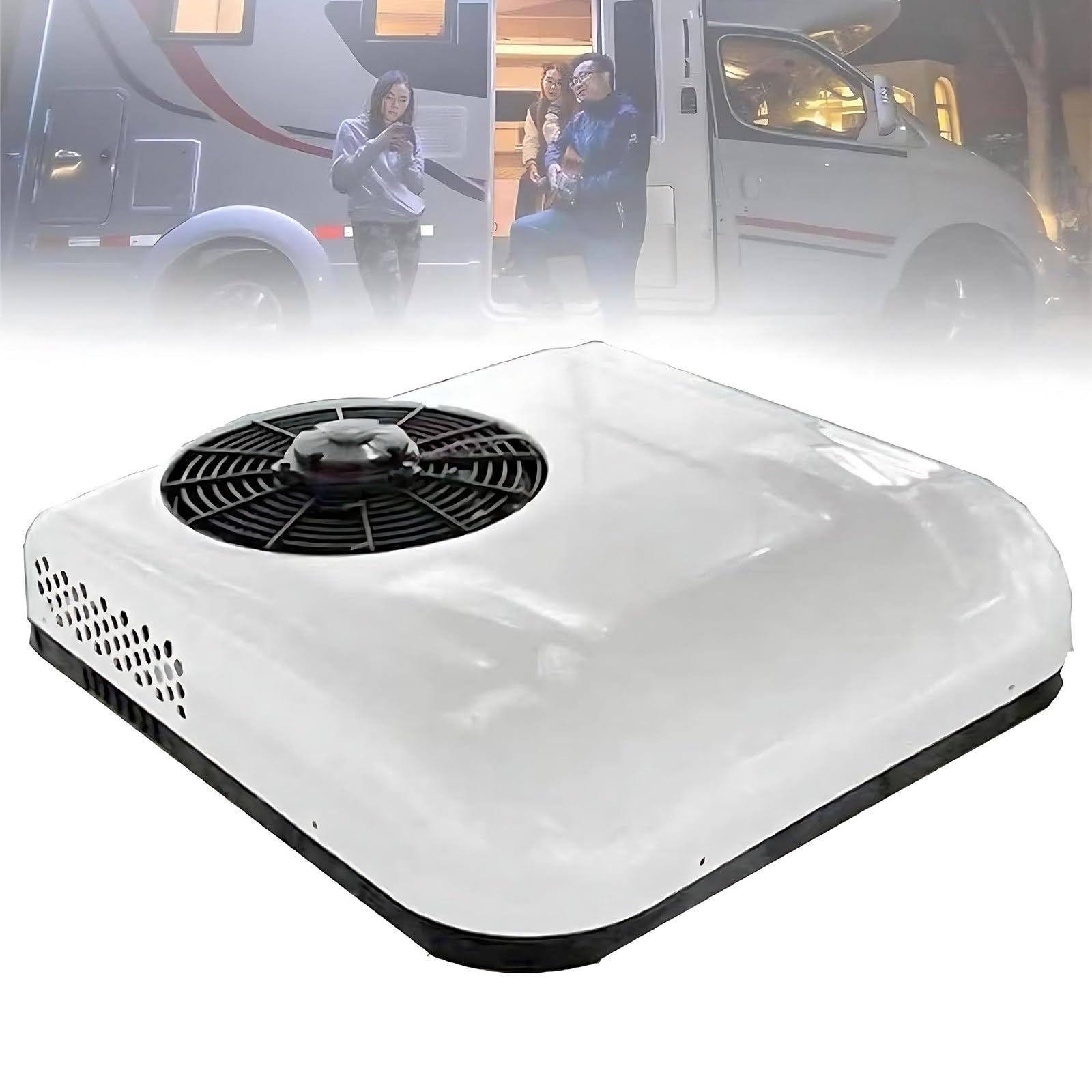 RV Rooftop Air Conditioner, 12V/24V Parking Air Conditioning 12V