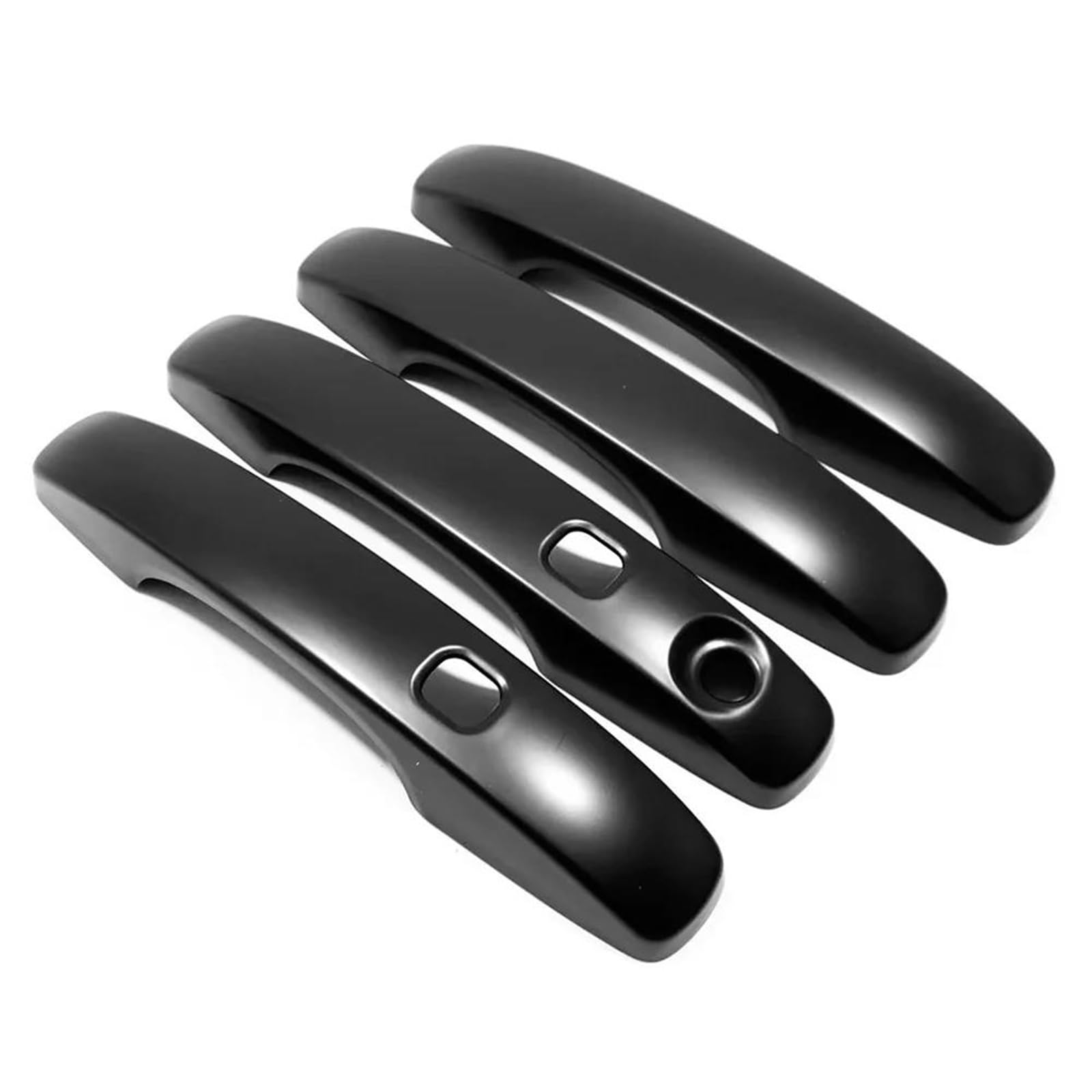 YSDSLS Car Exterior Accessories Door Handles with Keyless Entry Cover Trim for Ford for Ranger 2023-2024(Matte Black)
