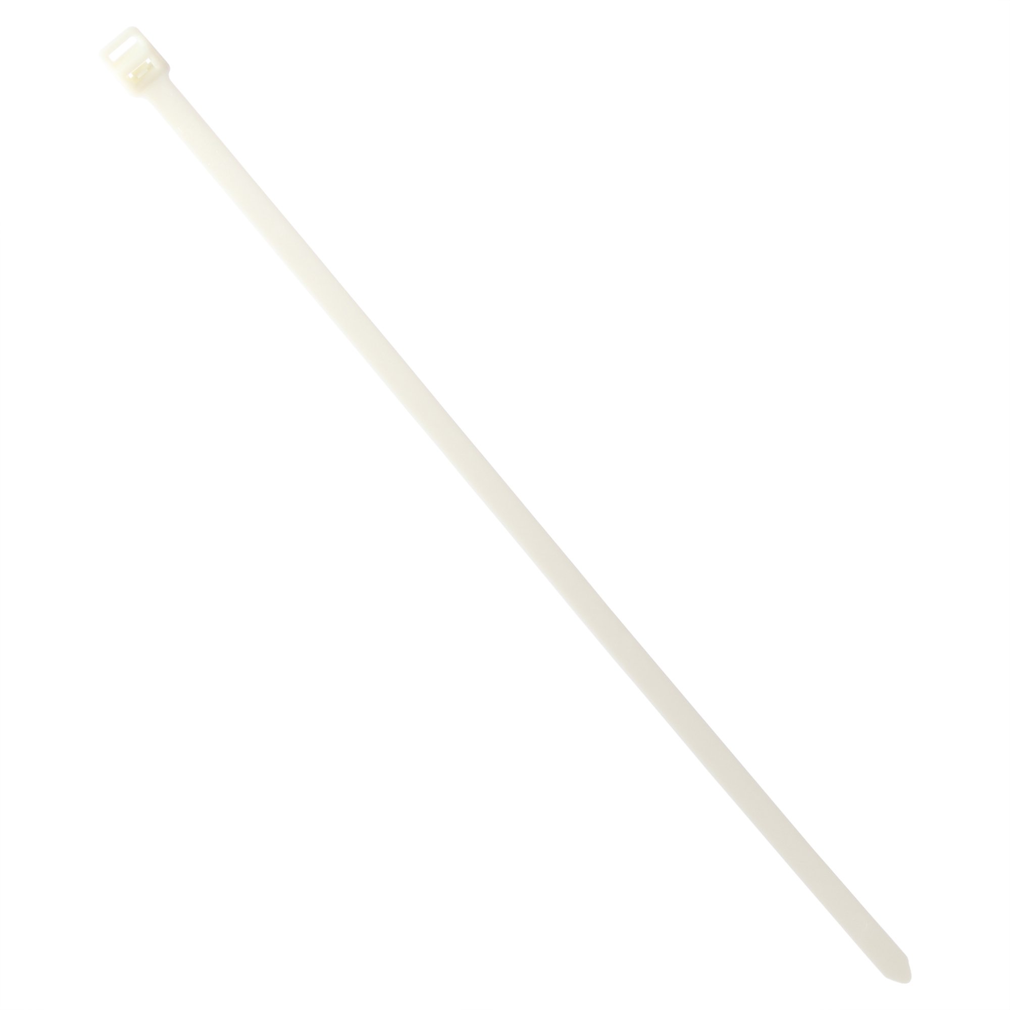 Panduit PRT5EH-C Cable Tie, Releasable, Extra-Heavy, Nylon 6.6, 20.1-Inch Length, Natural (100-Pack)