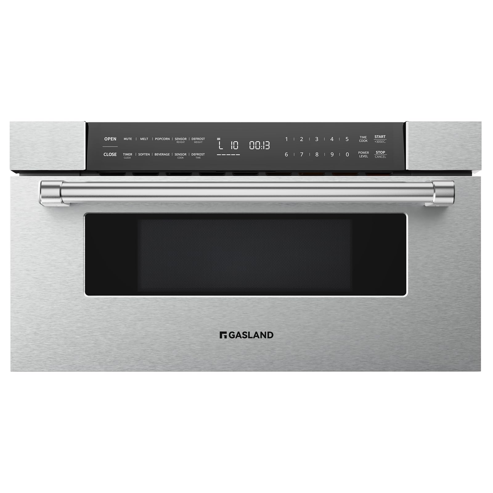 GASLAND 30 Inch Built-In Microwave Drawer, 1000W, Sensor Cook &amp; Reheat