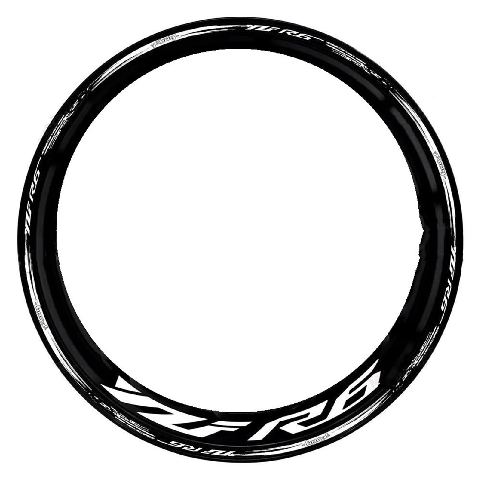 Wheel Stickers Motorcycle Wheel Stickers for YZF-R6 YZF R6 Rim Sticker Hub Decals Night Reflective Decorative Rim Reflective Decal