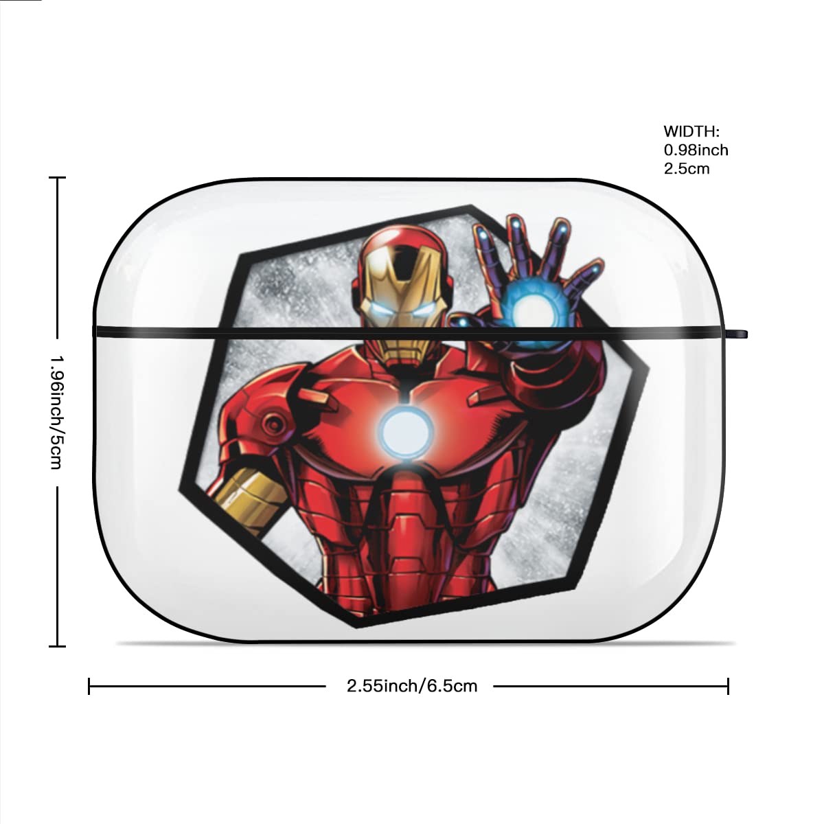 AirPods Pro 本体/充電器/アイアンマンケース付 Amazon | Airpods Proケース アベンジャーズ アイアンマン