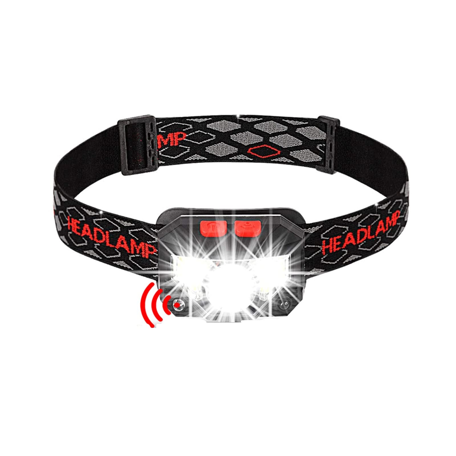 Headlight Powerful LED Headlight Sensor Head Light USB Rechargeable Headlamp Head Torch Waterproof For Camping Hiking