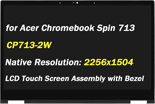 for Acer Chromebook Spin 713 CP713-2W 2-in-1 Touch Screen Replacement