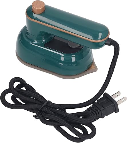 Mini plancha, vaporizador de plancha portátil, mini máquina de planchar de mano, plancha de vapor eléctrica portátil inalámbrica, enchufe de EE. UU.