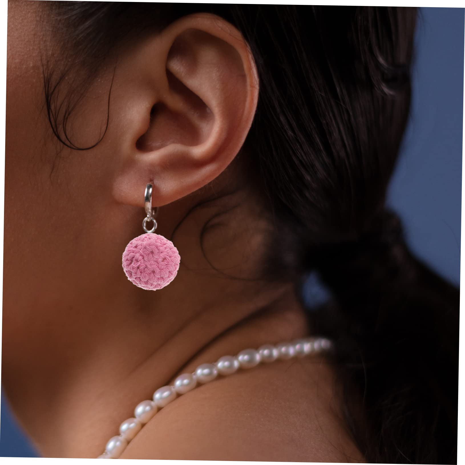 EXCEART 128 Pz Gomitolo Di Filato Perline Sciolte Perline Artigianali Per La Creazione Di Gioielli Fascino Di Materiale Di Fai Da Te Crochet Di Legno Collana