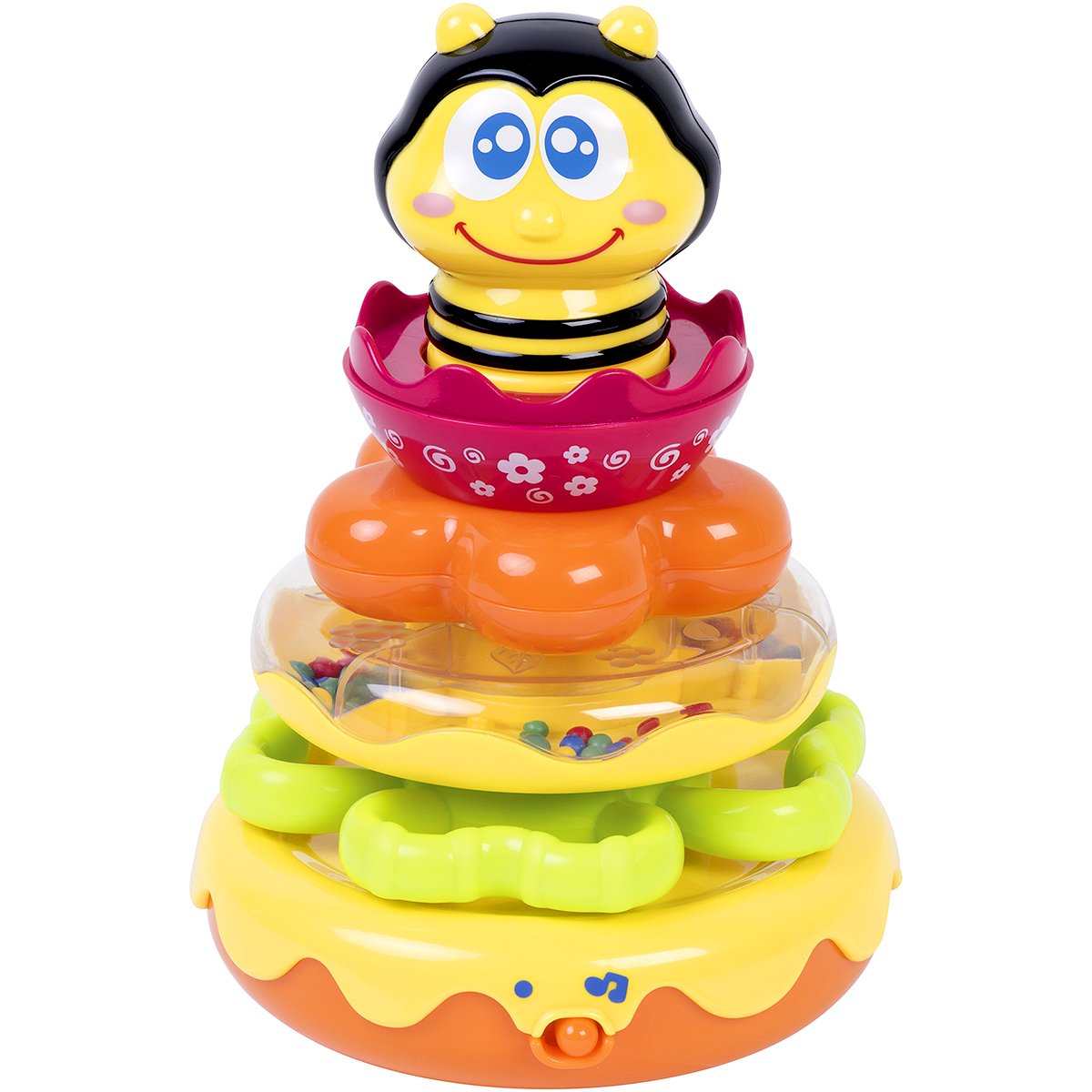 Little LearnerMusical Honey Bee Stacking Rings