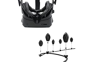 AMVR Facial Interface Bracket & PU Leather Foam Face Cover Pad Replacement...