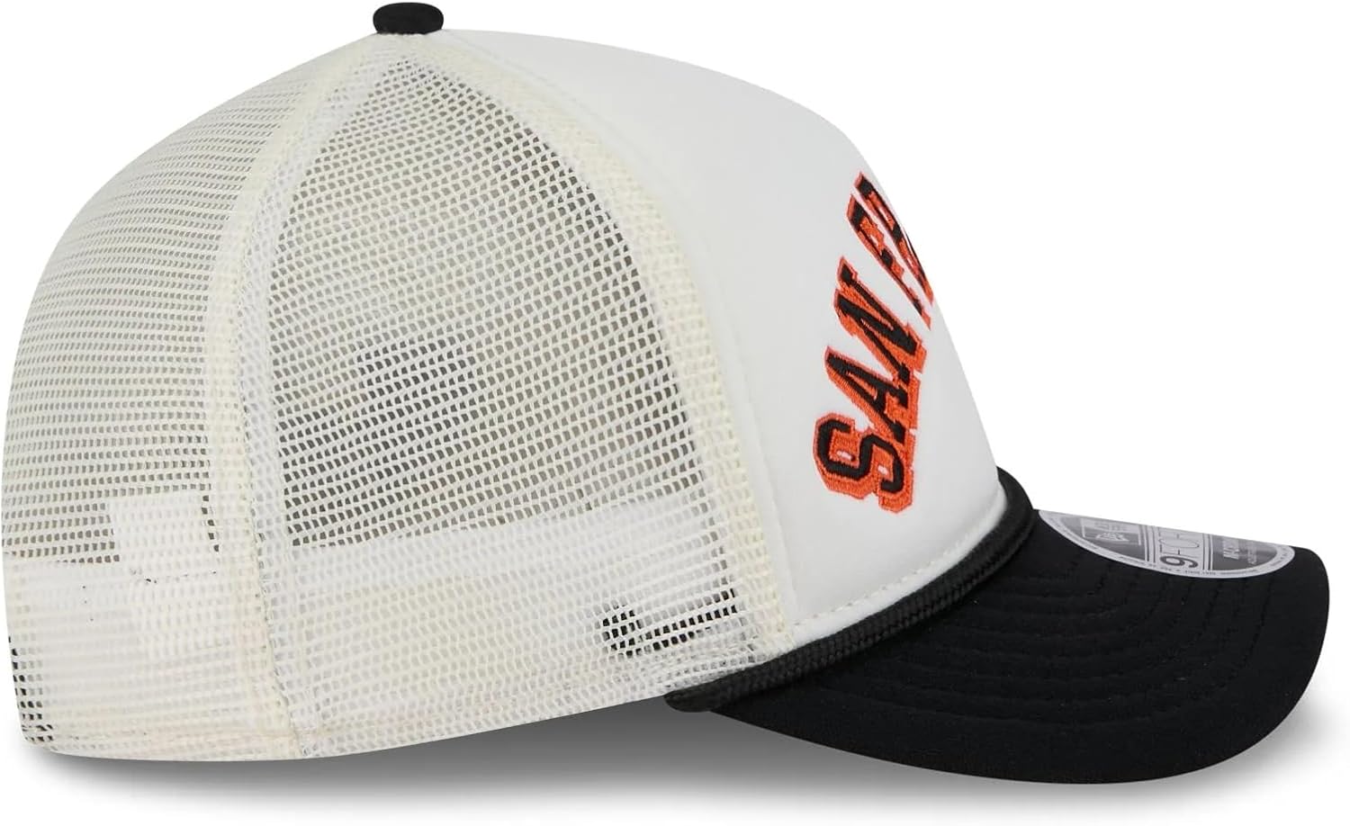 New Era MLB Chrome Arch 9FORTY M-Crown A-Frame Trucker Mesh Adjustable Snapback Hat One Size Fits All