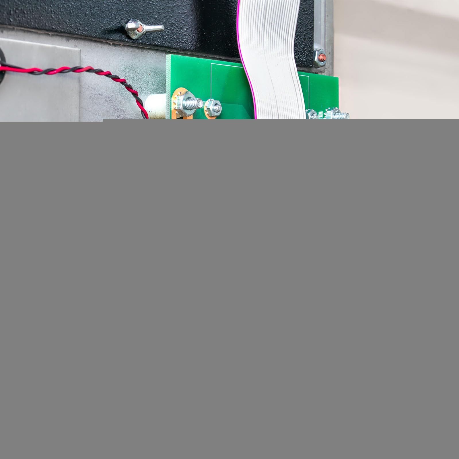QUARKZMAN Cavo a Nastro Piatto Idc a 20 Pin, Passo 1,27 mm, connettore Fc a Fc, Lunghezza 30 cm, Filo Jumper Grigio per Computer, display Led, Dvd, 2 Pezzi
