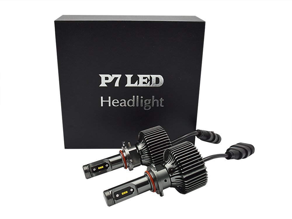 KATUR 2 szt. 9012/HIR2 30 W LED zestaw do konwersji reflektorów COB CSP żarówki LED DRL żarówki samochodowe światła przeciwmgielne 4200 lm 6000 K zimna biel zamiennik lampy HID