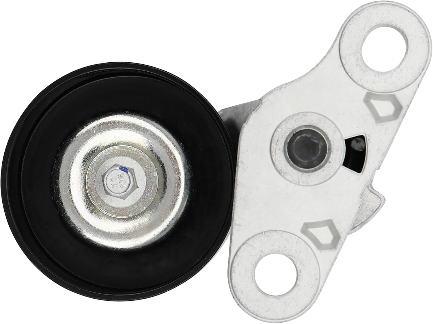 DRIVESTAR 12580196 Belt Tensioner with Pulley Assembly Compatible for 1999-2007 Chevy Silverado 1500, 2002-2008 for Cadillac Escalade, 2004-2007 for Buick Rainier 4.8L 5.3L 6.0L