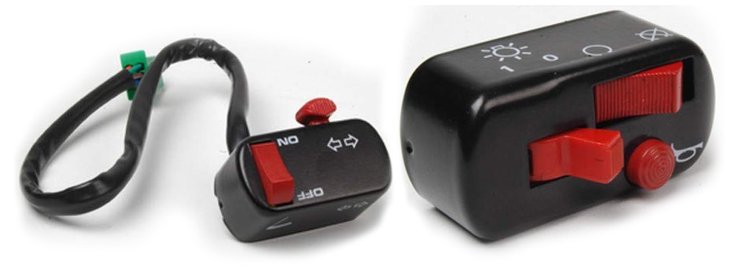 Uno Minda SW-0608J Handle BAR Switch- Light & Indicator - with