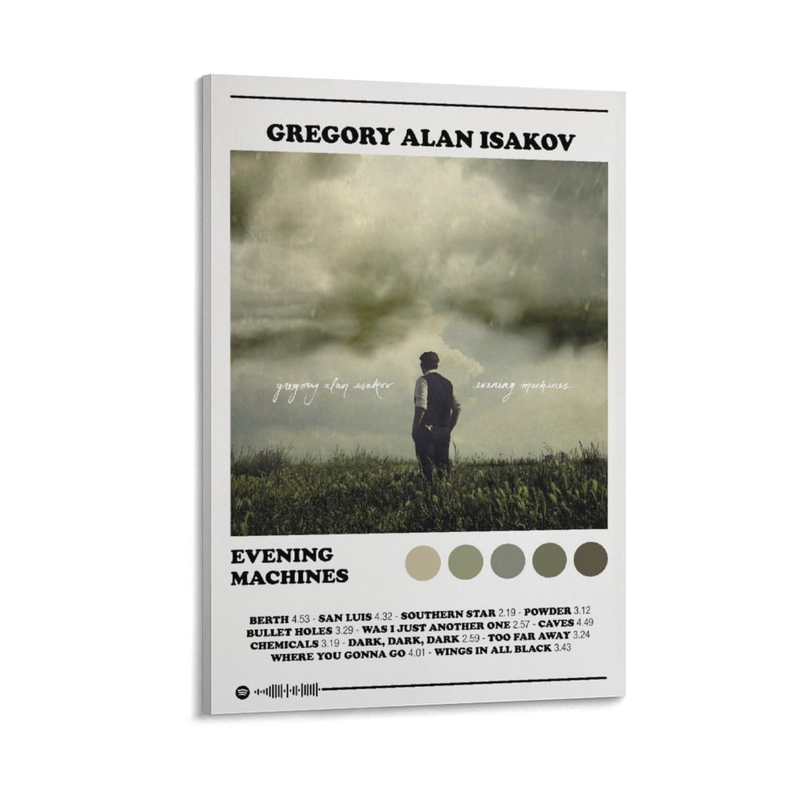 Gregory Alan Isakov - Evening Machines [New CD] Folk & Indie Album