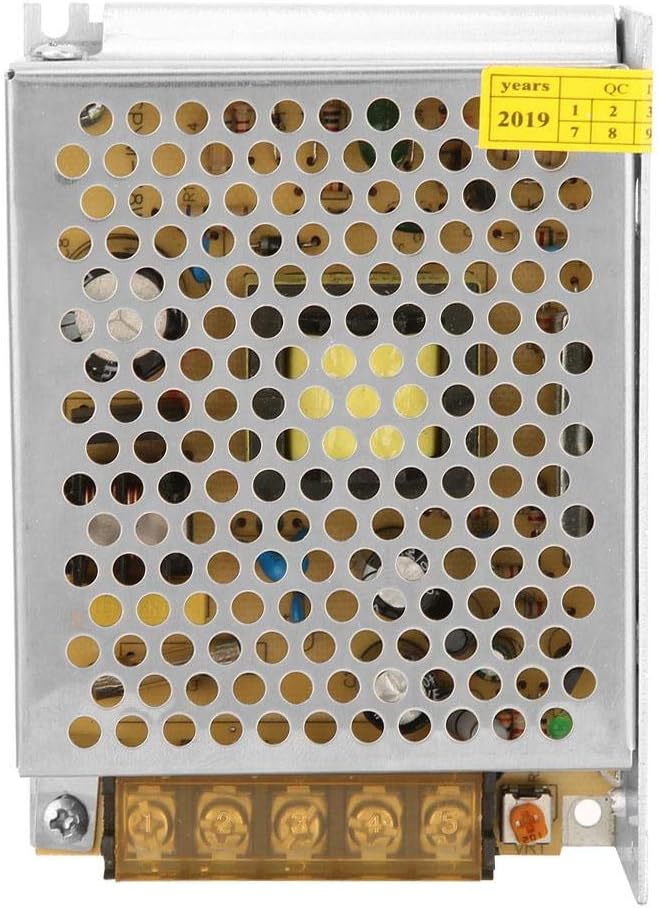Fafeicy Fuente de alimentación conmutada, 110V-220V AC a 24V/2A Tira Fuente de alimentación conmutada Convertidor, voltaje del controlador