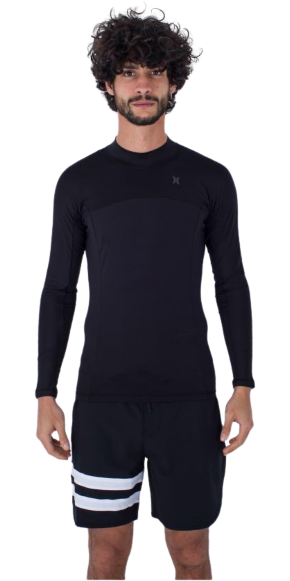 Hurley Rash Guard — koszulka Mężczyźni Kanał Crossing Paddle Seria Ls