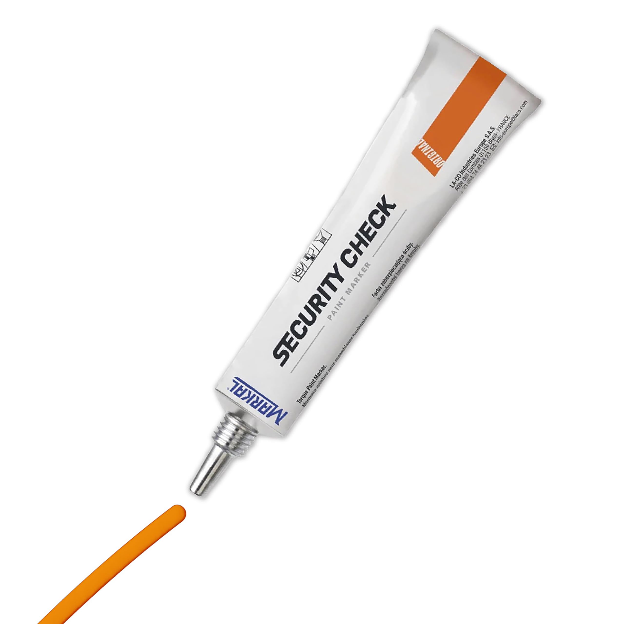 Markal (Orange) - Security Cheque 96674 Paint Marker, Orange