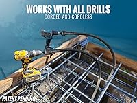 Vista 3 de TEMCo Cordless Concrete Vibrating Tool, Drill-powered Concrete Vibrator