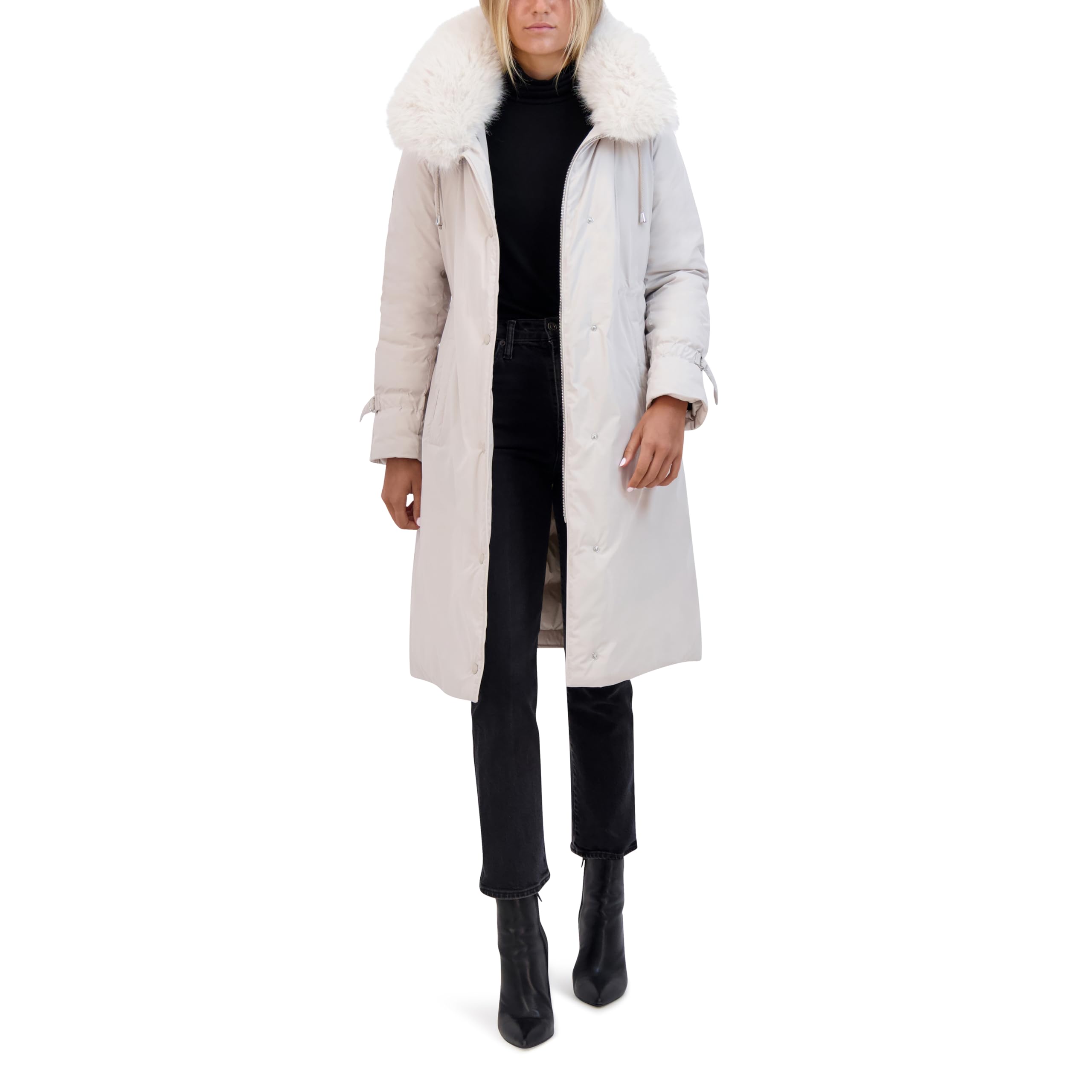 Photo 1 of Kenneth Cole Women's Outerwear Coat,stone,X-LARGE