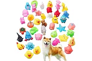 Z23Z 13 Piece Pet Animal Shape Chewing Toys for Small and Medium Animals