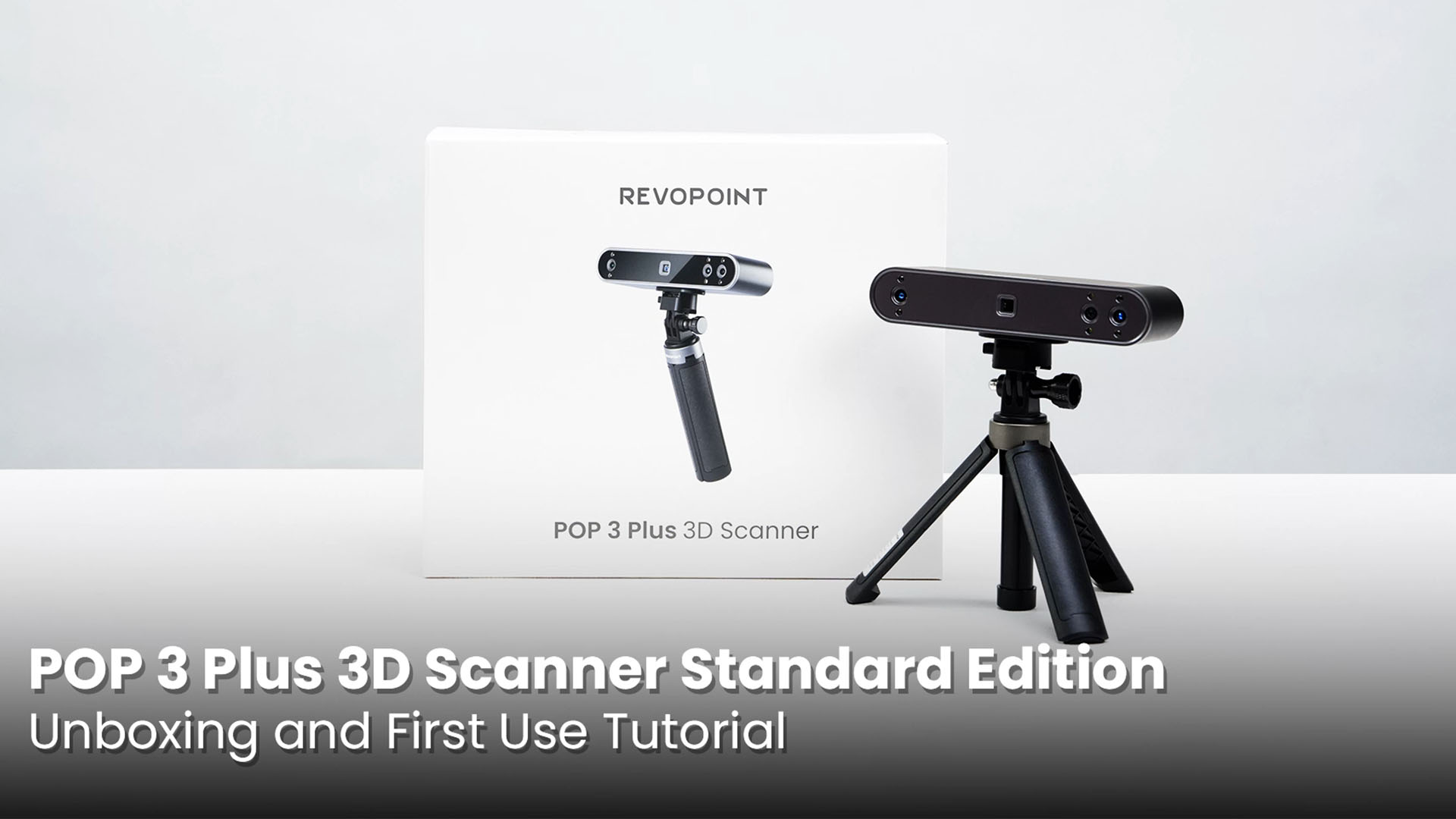 Revopoint POP 3 Plus 3D Scanner for 3D Printing, Portable 3D Model
