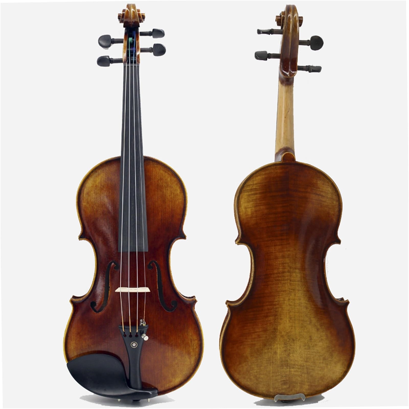 Violino Set Vecchio Pannello Di Pino Bianco Violino Modello Dipinto A Mano Violino 4/4 3/4 1/2 1/4 Dimensioni(4/4)