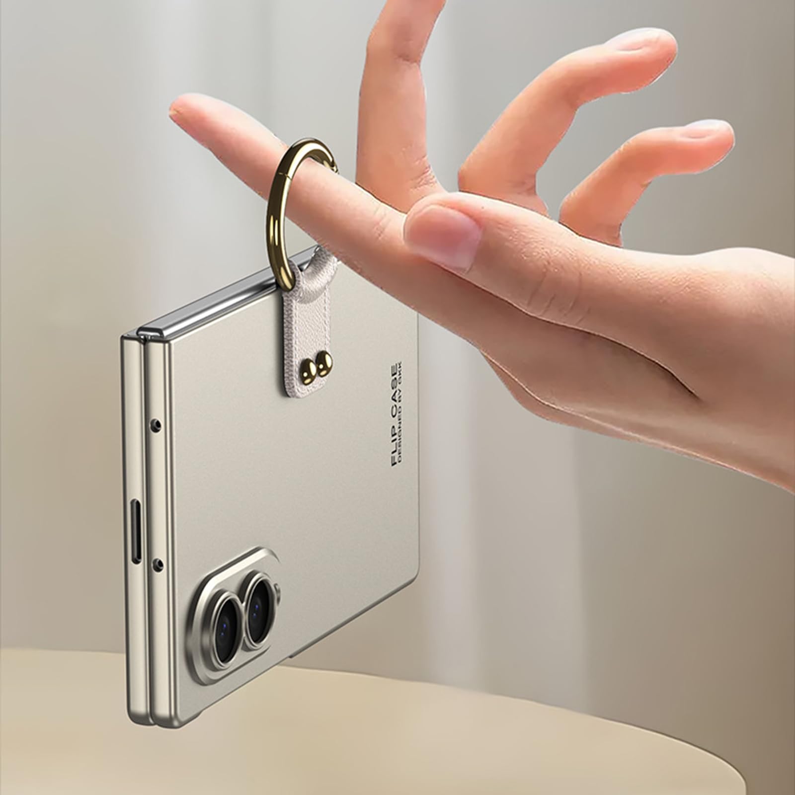 Custodia for Samsung Galaxy Z Fold 8 anello supporto slim