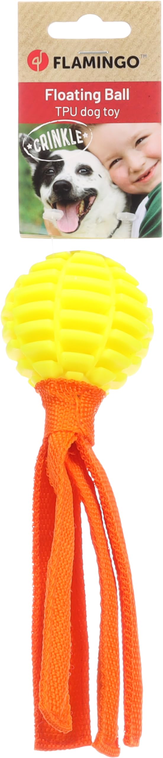 Flamingo GC LIPA TPU Palla Giallo/​Arancio 21x6,​4x6,​4CM
