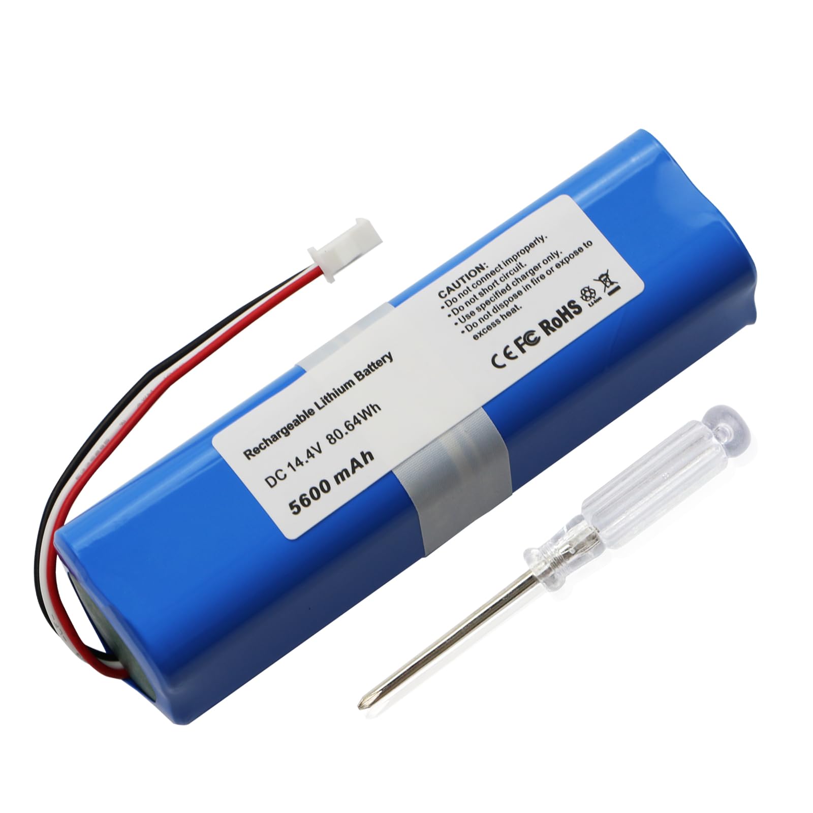 ANTIEE 5600mAh Vacuum Cleaner Batteria per Neabot N2, NOMO N1