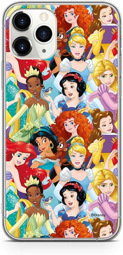 ERT GROUP mobile phone case for Apple Iphone 11 PRO MAX original and officially Licensed Disney pattern Princess 001 optimally adapted to the shape of the mobile phone, case made of TPU