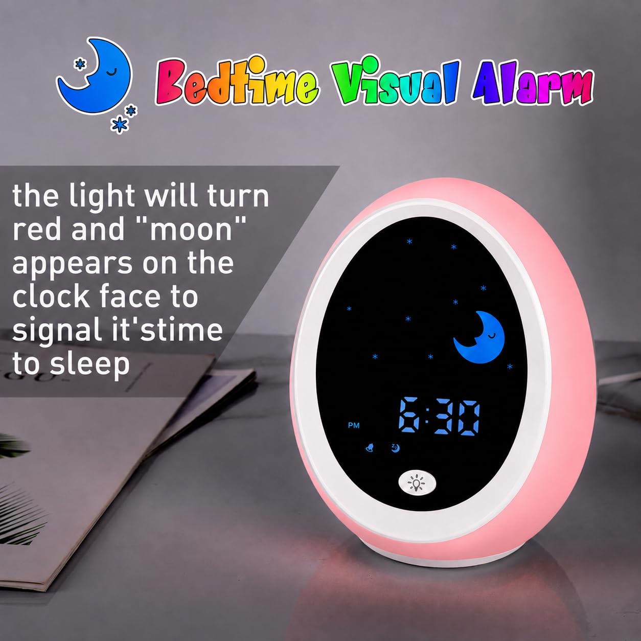 Ok to Wake Sleep Training - Reloj despertador para niños pequeños
