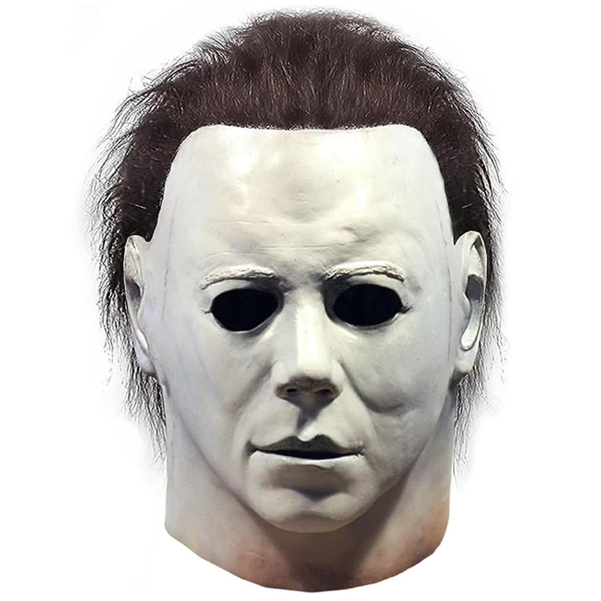 NTSWZYS Halloween Michael Myers Mask 2025 Horror Latex Full Head Mask Scary Adult Cosplay Costume for Party Props