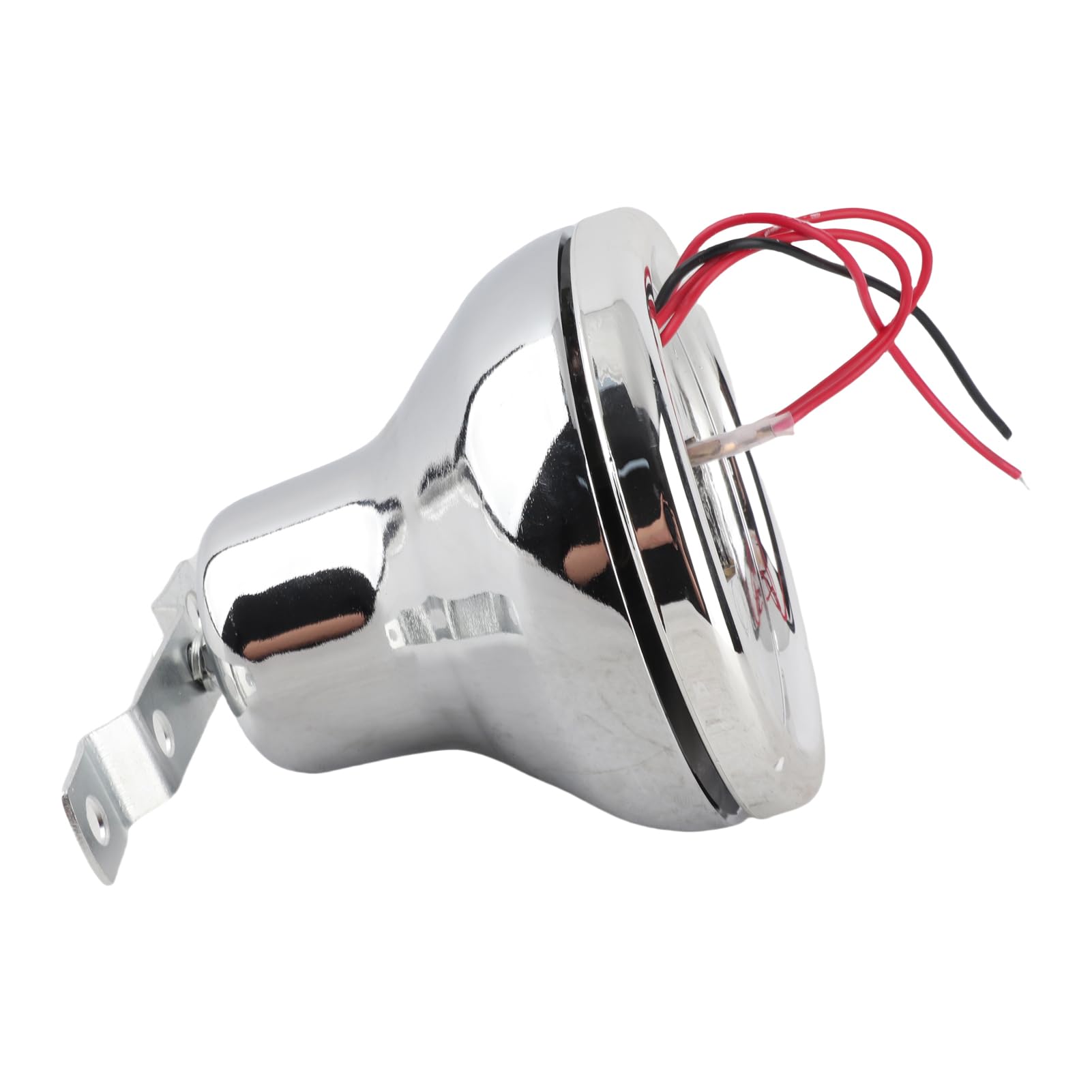 HUIOP Cloche électrique,12 V 110dB Électrique Cloche Forte Alarme De Sécurité Klaxon Interne Grève en Acier Inoxydable Alarme d'urgence Cloche pour Voiture Véhicule Moto Marine Bateau