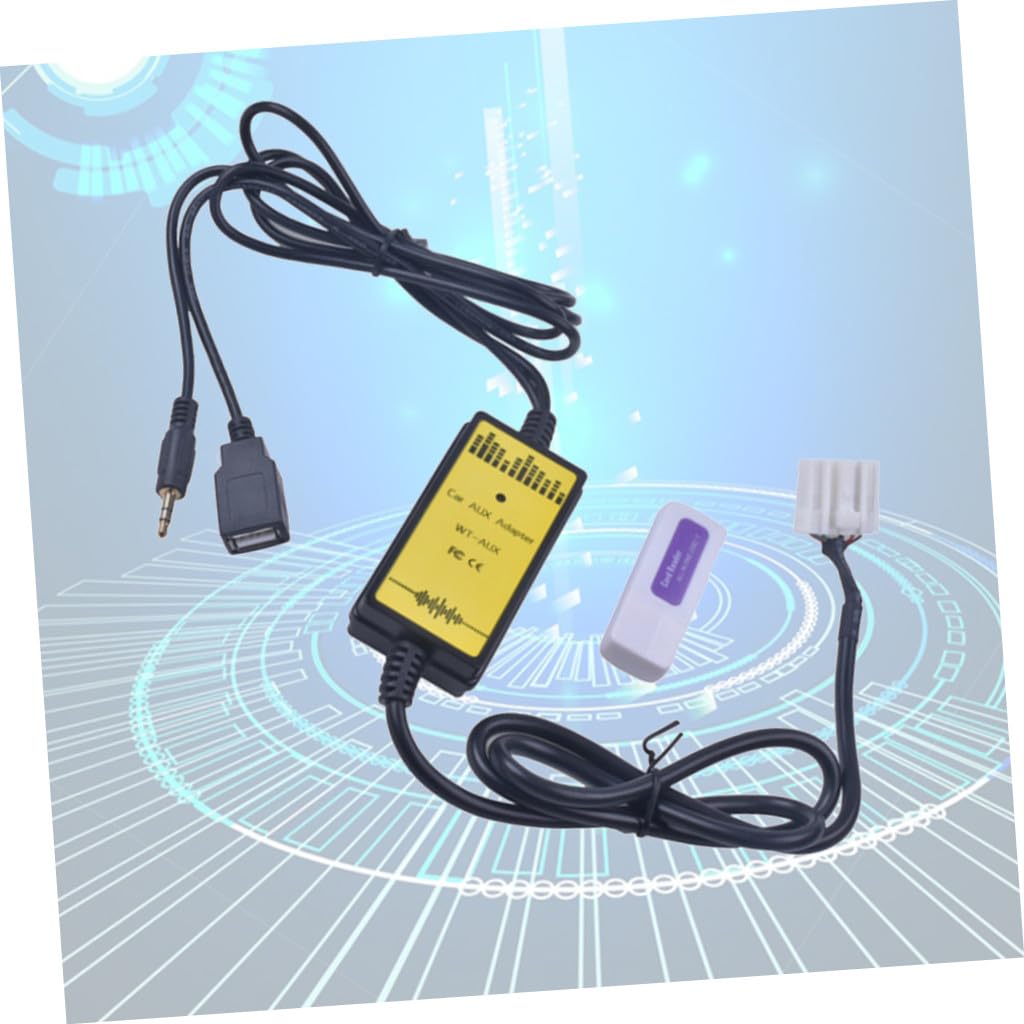 Adaptateur USB pour Autoradio Voiture Interface CD Numérique | Plastique, Lecture Disque Usb, Amplificateur Intégré, Compatibilité Sdhc et Modèles 2002-2011