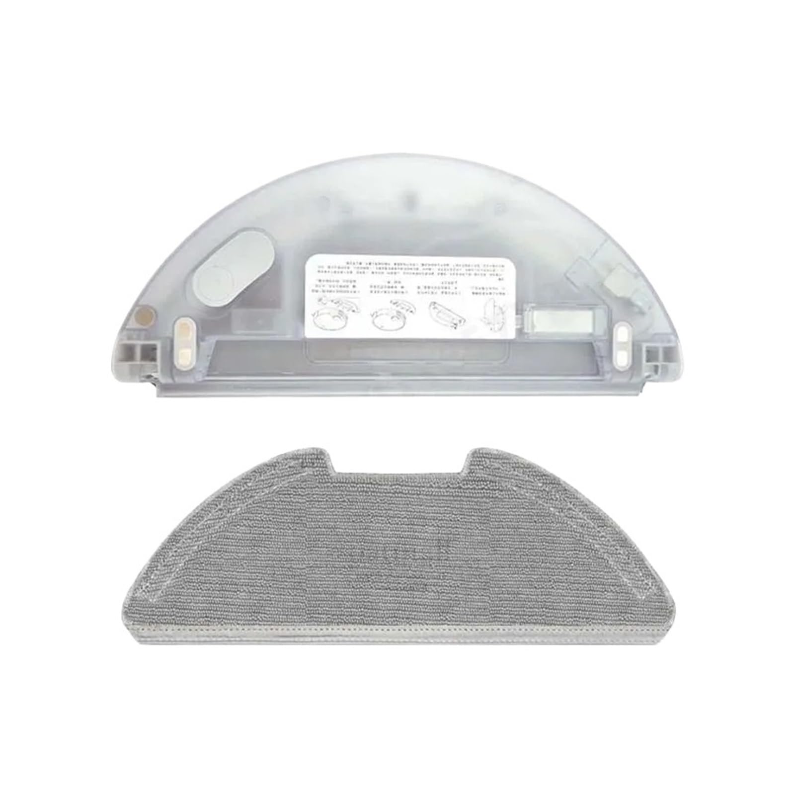 HIZON Water Tank Dust Box Mop Cloth Spare Part ，Compatible For XiaoMi ，Robot Vacuum-Mop 2 Lite 2 Pro MJSTL MJST1S MJST1SHW BHR5044EU Accessroies(SET2)