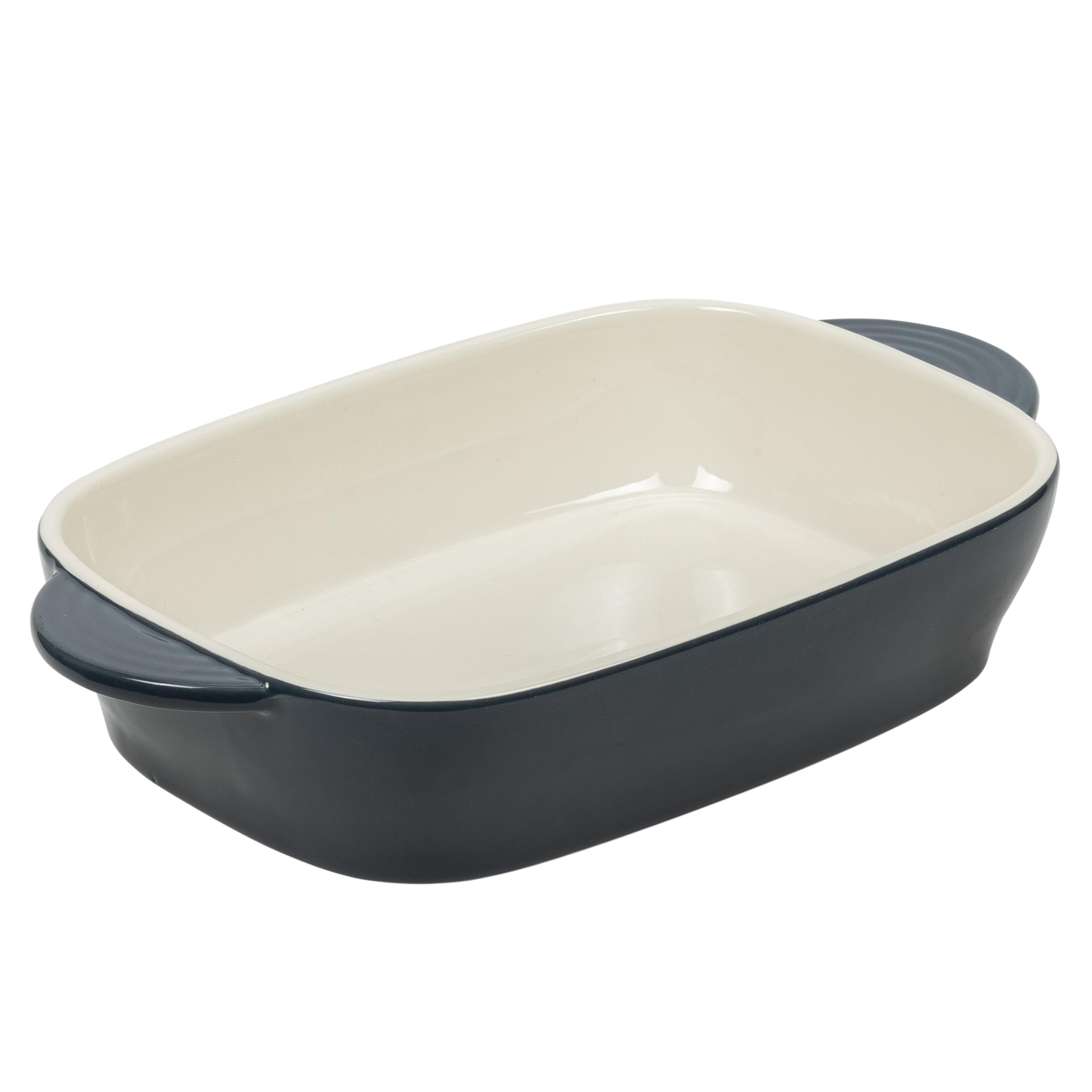 RESTO Casserole Dish 1.65 L Rectangular Baking Tin Bread Baking Mould Scratch and Cut Resistant Ceramic for Quiche, Lasagne, Brownie, Casserole