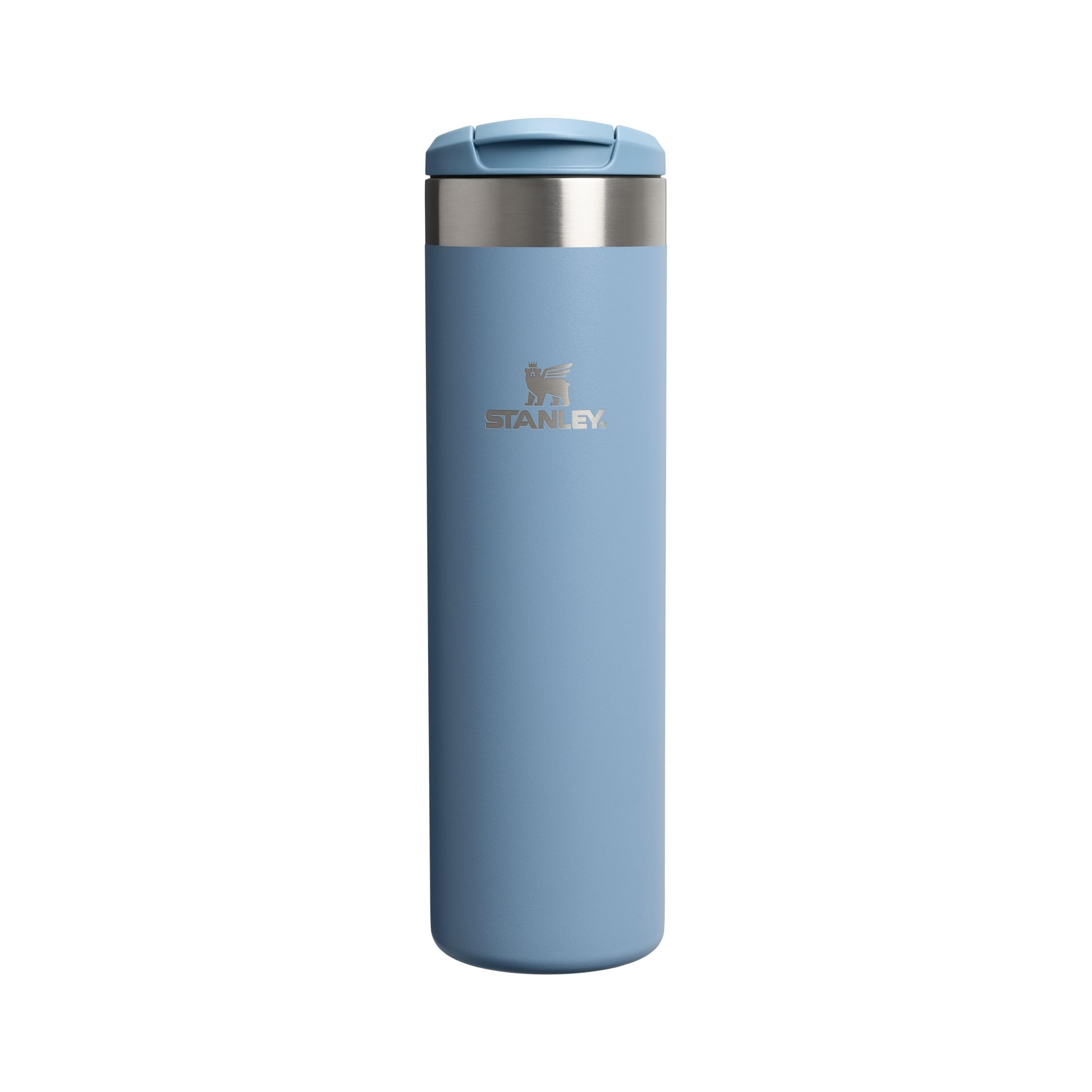 Stanley 1913 Aerolight Transit Travel Mug 0.6L - Keeps 6 Hours Hot - 8 Hours Cold - Dishwasher Safe - Leakproof - Car Cup Holder Compatible - Insulated Coffee Cup - Indigo โ image 1