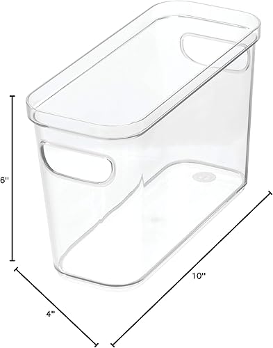 Miniatura 8 de iDesign Crisp - Contenedor de almacenamiento para nevera y despensa con asas, contenedor para alimentos, bebidas, organización de productos, sin