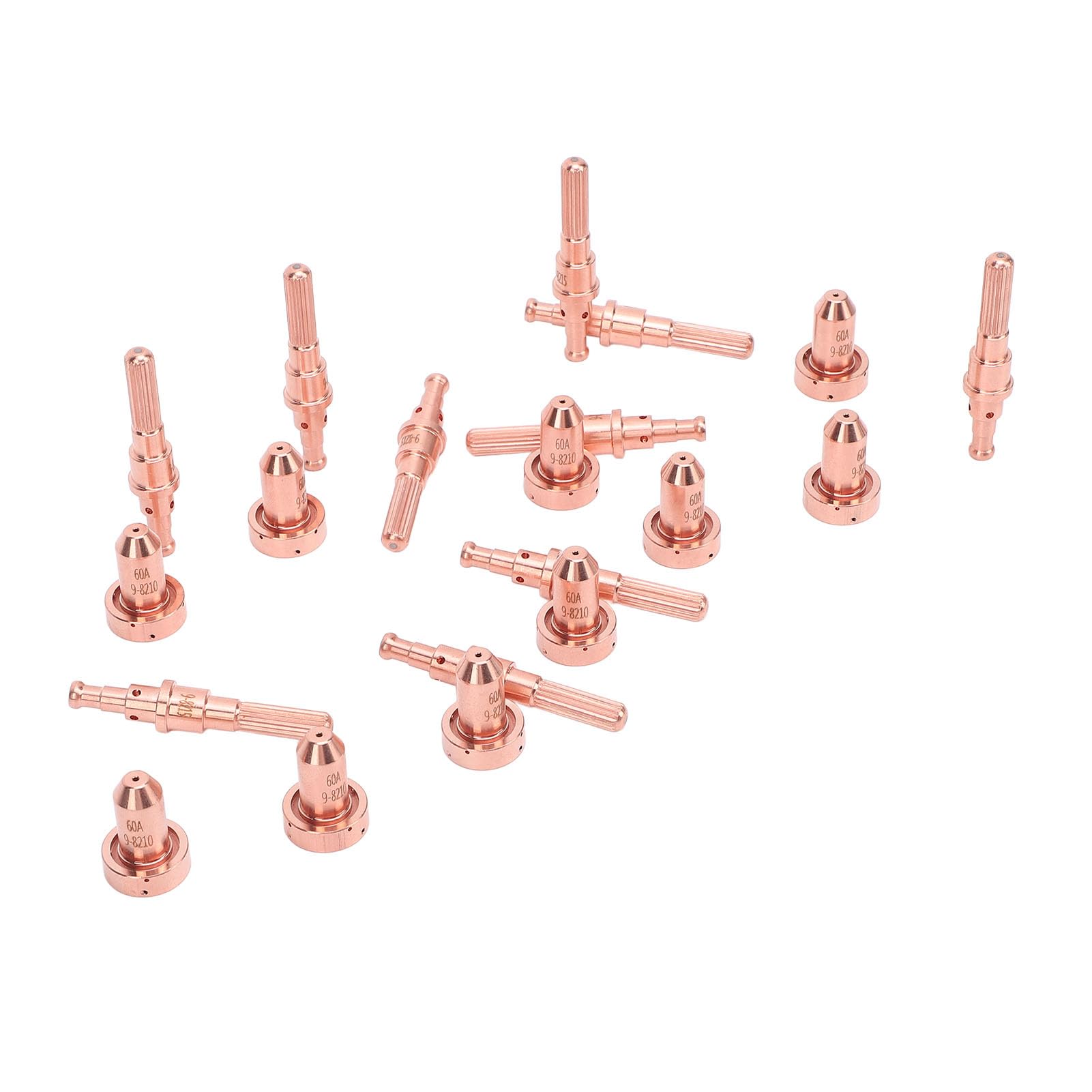 Końcówki dyszy do palnika plazmowego 60A 9-8215 9-8210 mosiężne materiały eksploatacyjne zamienne do SL60 SL100