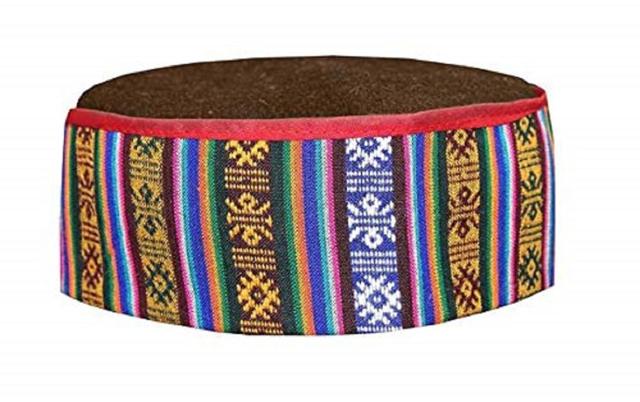 Unisex Woolen Kullu?Pahadi Topi (Brown)-image-2