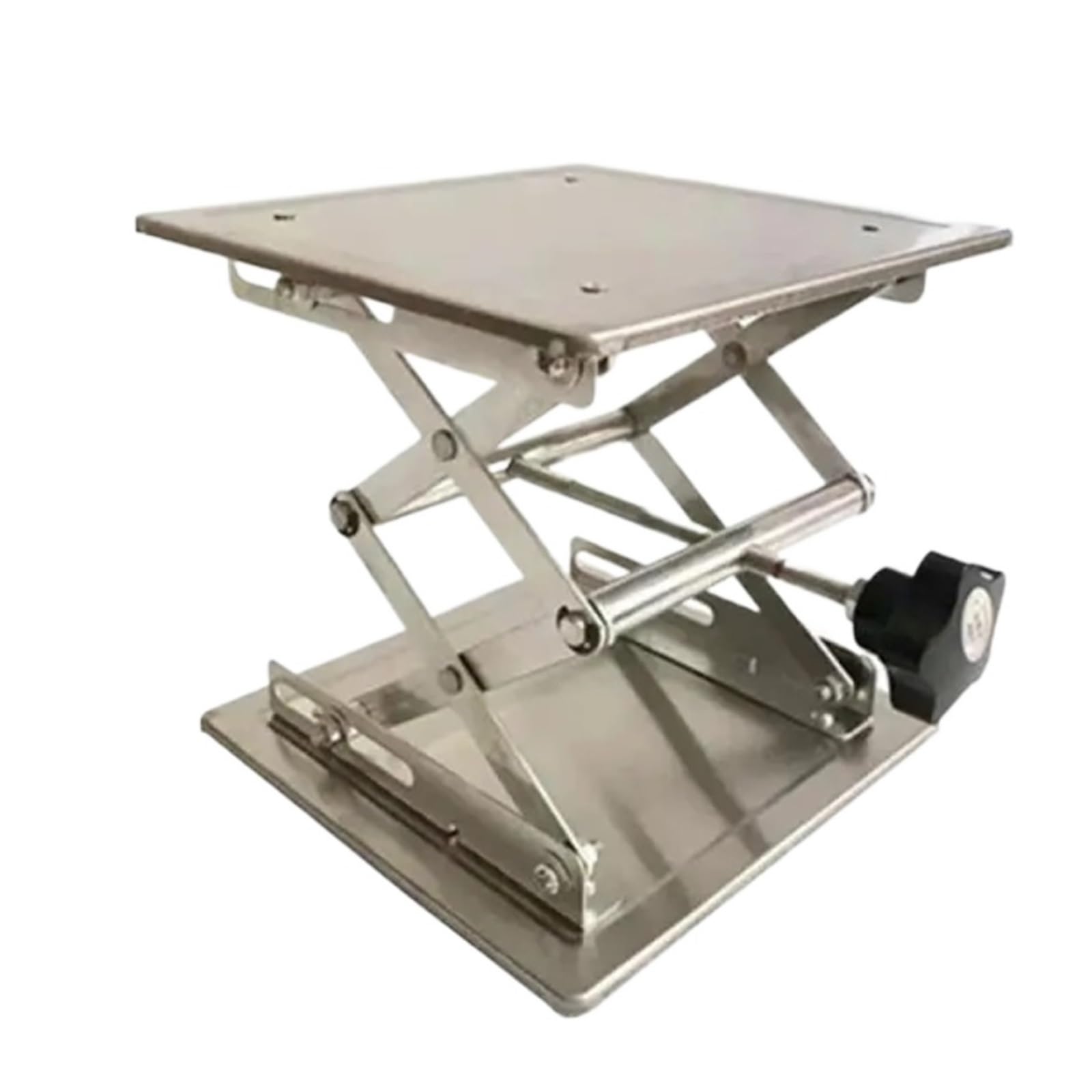 ZERVA Table de routeur élévatrice en Aluminium, Support de Levage de Laboratoire for Machines à Bois, Plate-Forme élévatrice Manuelle, Outils de menuiserie