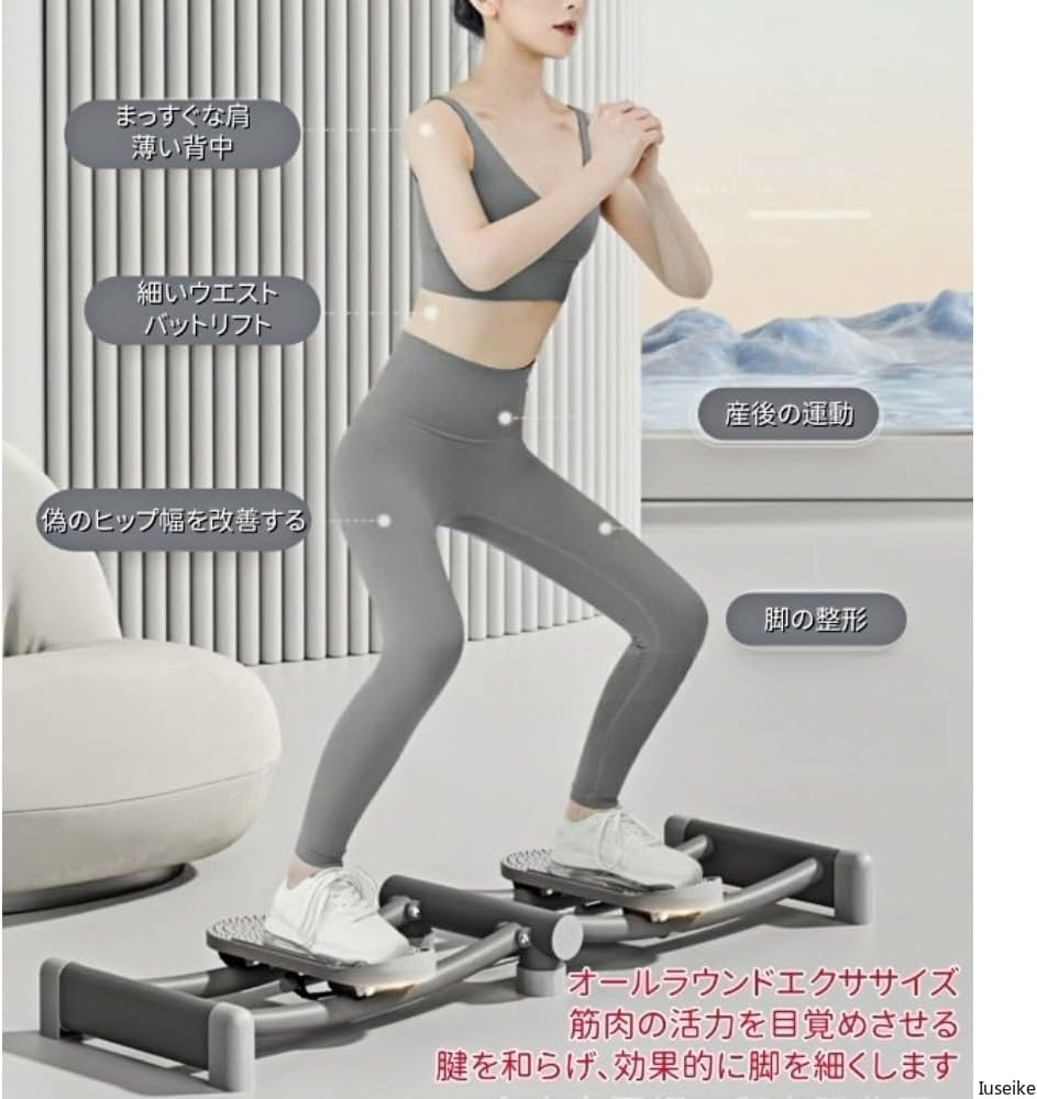 大特価⭐️レッグスライド 内転筋・骨盤底筋・大臀筋強化 静音